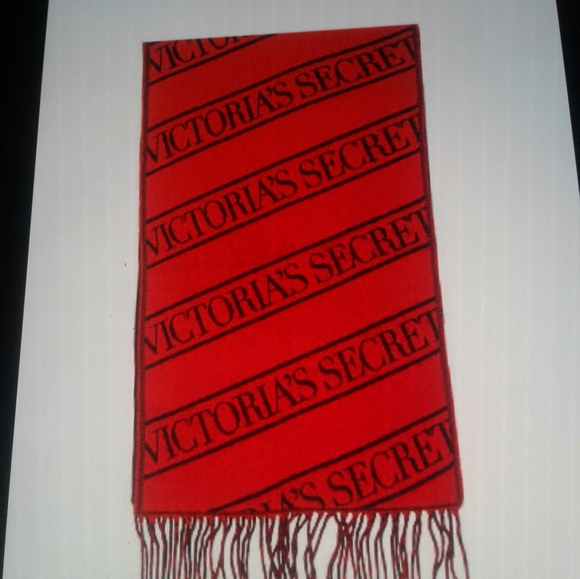 Victoria's Secret Other - Victoria's Secret Woven Logo Scarf